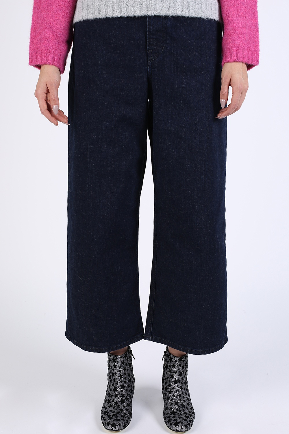 Navy blue Ary culotte jeans Diesel Vitkac Germany